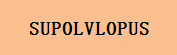 企贝商标转让网_SUPOLVLOPUS
